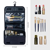 Lcsmaokin Large Capacity Toiletry Bag Travel Bag With Hanging Hook For Men And Women Waterproof Travel Cosmetic Bag Bathroom Sto