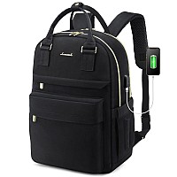 Lovevook Laptop Backpack For Women 156 Inch Laptop Bag With Usb Port Fashion Waterproof Backpacks Teacher Nurse Stylish Travel