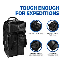 Eagle Creek Migrate 110L Rolling Duffle Bag With Wheels Tuckaway Backpack Straps Widemouth Main Compartment Quickaccess Fr