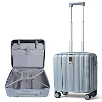 Hanke 16 Inch Carry On Luggage Airline Approved Lightweight Hardside Suitcase With Spinner Wheels Tsa Lock Small Kids Luggag