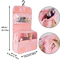 Pengxiaomei Toiletry Bag Waterproof Hanging Cosmetic Bag Portable Travel Makeup Pouch Bathroom Bag Stocking Stuffers For Women