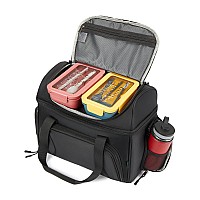 Double Leaves F40C4Tmp 30L Extra Large Cooler Bag Insulated Flight Attendant Lunch Bag Crew Cooler Bag For Men Soft Sided Lunch