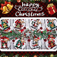 24 Pieces Christmas Burlap Gift Bags Christmas Treat Bags With Drawstrings Small Christmas Gift Goody Bags For Xmas Holiday New