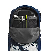 The North Face Womens Jester Everyday Laptop Backpack Summit Navy Abstract Floral Printshady Blue One Size