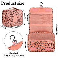 Pengxiaomei Toiletry Bag, Waterproof Hanging Cosmetic Bag Portable Travel Makeup Pouch Multi-Function Handle Travel Toiletry Bag Organizer With Hook For Women Girls