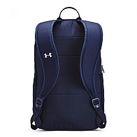 Under Armour Unisexadult Halftime Backpack 410 Midnight Navydark Tangerinewhite One Size Fits All