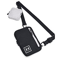 Under Armour Unisexadult Loudon Crossbody Small 001 Black White One Size