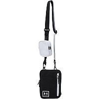 Under Armour Unisexadult Loudon Crossbody Small 001 Black White One Size