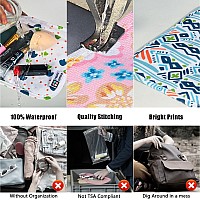 Hionxmga Tsa Approved Toiletry Bag Set Of 3 Clear Travel Toiletry Bags Quart Size Zipper Travel Pouch Waterproof Travel Makeup C