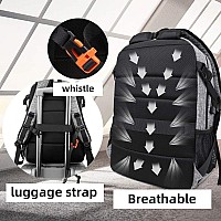 Fengdong Large Laptop Backpack 173 Inch Waterproof Travel College Backpack Bookbagcrossbody Sling Bags For Men Women Busines