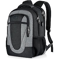 Bikrod Travel Laptop Backpack Men School Backpacks For Teens Water Resistant Anti Theft Slim Sturdy Computer Bag Gifts Fits 15