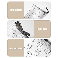 Feryes Cute Cat Silicone Makeup Bag For Travel Cosmetics Bag For Makeup Brush Essential Makeup Tools Make Up Zipper Pouch Gi