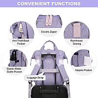 Lovevook 17 Inch Backpack For Women Laptop Bag Teacher Nurse Work Bags Large Travel Backpack Business Computer Laptop Bag Col