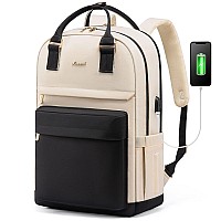 Lovevook Laptop Backpack For Women Men 173 Inch Laptop Bag With Usb Port Fashion Waterproof Backpacks Teacher Nurse Stylish Tr