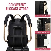 Lovevook Laptop Backpack For Women Men 173 Inch Laptop Bag With Usb Port Fashion Waterproof Backpacks Teacher Nurse Stylish Tr