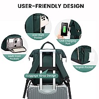 Lovevook Laptop Backpack For Women Fashion Computer Backpack Purse With Usb Port Large Travel Backpack Nurse Teacher Bag For Bus