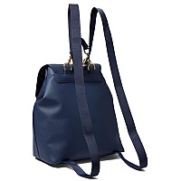 Tommy Hilfiger Kendall Ii Flap Backpacksaffiano Pvc Tommy Navy One Size