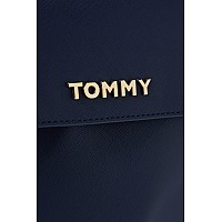 Tommy Hilfiger Kendall Ii Flap Backpacksaffiano Pvc Tommy Navy One Size