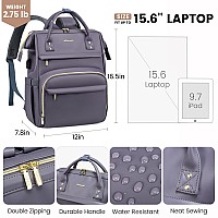 Lovevook Leather Laptop Backpack For Women 156 Inchtravel Backpack Purse Nurse Teacher Backpack Computer Laptop Bagprofession