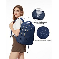 Lovevook Laptop Backpack For Women Slim Business Laptops Bag With Separate Computer Compartment Stylish Daypack For College Wor