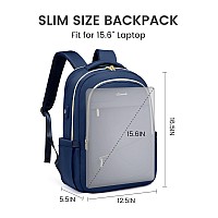 Lovevook Laptop Backpack For Women Slim Business Laptops Bag With Separate Computer Compartment Stylish Daypack For College Wor