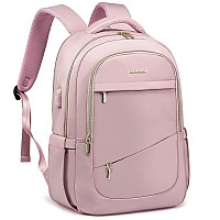 Lovevook Laptop Backpack For Women Slim Business Laptops Bag With Separate Computer Compartment Stylish Daypack For College Wor