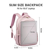 Lovevook Laptop Backpack For Women Slim Business Laptops Bag With Separate Computer Compartment Stylish Daypack For College Wor