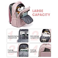 Lovevook Laptop Backpack For Women Slim Business Laptops Bag With Separate Computer Compartment Stylish Daypack For College Wor