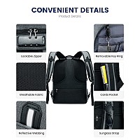 Lovevook Travel Laptop Backpack Waterproof Anti Theft Backpack With Lock And Usb Charging Port Large Computer Business Backpack