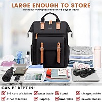 Lovevook Extra Large Travel Laptop Backpack For Women 18 Inch Computer Backpack Work Commuter Business Trip Weekender Carry On