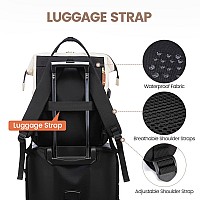 Lovevook Laptop Backpack For Women 17 Inch Work Business Backpacks Purse With Usb Port Large Capacity Nurse Bag College Bookba