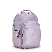 Kipling Seoul Extra Large Metallic 17 Laptop Backpack Orchid Metallic