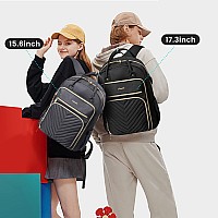 Lovevook Laptop Backpack Women Men Work Backpack156 Inch Casual Daypack And Travel Backpack With Usb Charging Portdark Grey