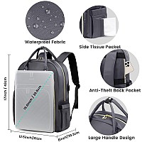 Lovevook Laptop Backpack Women Men Work Backpack156 Inch Casual Daypack And Travel Backpack With Usb Charging Portdark Grey