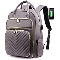 Lovevook Womens Backpack156 Inch Laptop Backpack For Work Travel Large Capacity Work Backpack For Teacher Nurse Computer Bag