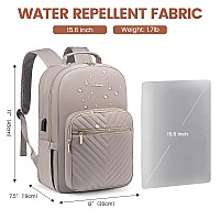 Lovevook Laptop Backpack For Women 156 Inch Travel Backpack Purseprofessional Laptop Computer Bagwaterproof Work Business Co