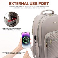 Lovevook Laptop Backpack For Women 156 Inch Travel Backpack Purseprofessional Laptop Computer Bagwaterproof Work Business Co