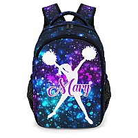 Anneunique Personalized Cheerleader Backpack Multifunctional Waterproof Laptop Bag For Travel Gift Starly Universy Simple Cheer