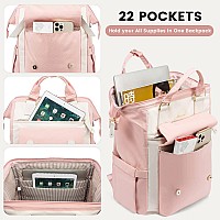 Lovevook Laptop Backpack For Women Work Travel Computer Backpacks Purse Nurse Bag Teacher Business Laptop Bag Fashion College