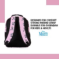 Minnie Mouse Allover Bookbag Backpack Minnie Mouse Allover School Bag Backpack For Boys Girls Kids Adults Light Pink