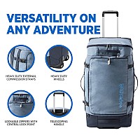 Eagle Creek Cargo Hauler Xt 90L Rolling Duffle Bag With Wheels Telescoping Handle And Stowable Backpack Straps Lockable Ulid