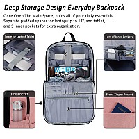 Maxtop Laptop Backpack Bookbag Backpack With Usb Charging Port Antitheftwater Resistant Work College Business Travel Computer