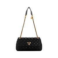 Guess Giully Convertible Crossbody Flap Black