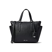 Nine West Cedar Satchel Black One Size