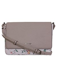 Nine West Calandra Mini Flap Crossbody Light Dove Floral One Size