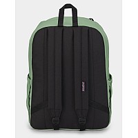 Jansport Double Break Backpack Work Travel Or Laptop Bag Loden Frost