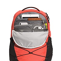 The North Face Borealis Commuter Laptop Backpack Retro Orangetnf Black One Size