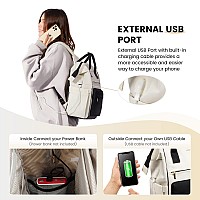 Lovevook Laptop Backpack Purse For Women Waterproof Teacher Nurse Bag 173 Inch Work Laptop Bag With Usb Port Business Travel