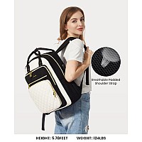 Lovevook Laptop Backpack For Women Fashion Travel Work Commuter Backpack Purse With Usb Port Lightweight Casual Daypacks Nurs