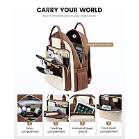 Lovevook Laptop Backpack For Women Fashion Travel Work Commuter Backpack Purse With Usb Port Lightweight Casual Daypacks Nurs